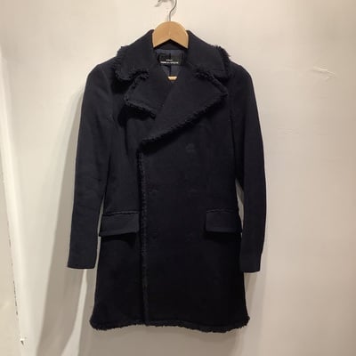 Tricot cdg snapbuttoned coat