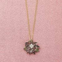 Timeless Poinsettia Necklace - FINAL SALE - Thumbnail 1