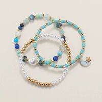 Moonlight Waves Bracelet Set - FINAL SALE - Thumbnail 1