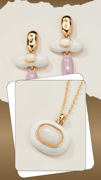 White Quartz Enamel Collection - FINAL SALE