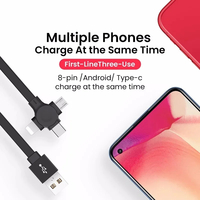 Retractable 3-in-1 Charging Cable – Fast Charge & Data Transfer - Thumbnail 4