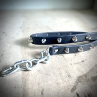 Street Jammer: Tall British Stud & Chain Belt - Thumbnail 3