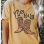 Yeehaw & Boots Western Graphic Tee or Sweatshirt-1