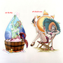 Monster Pinup Custom Sticker Sets-4