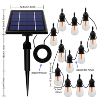 Eco-Friendly Solar Garden String Lights - Thumbnail 3