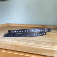1” wide Medium Dome Studs belt - Thumbnail 6