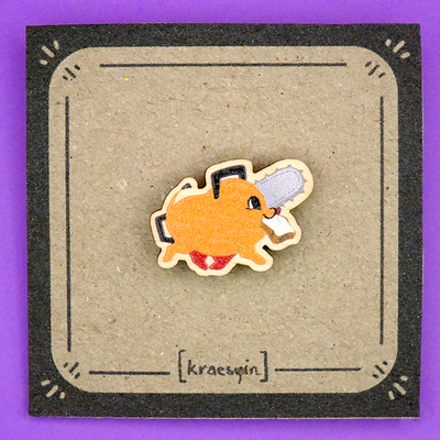 Pochita bread wooden pin