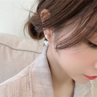 Heart and Pearl Earrings for Women Girls  - Thumbnail 1