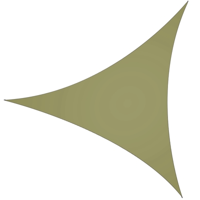 Shade Sail Patio Cover Shade Canopy Camping Sail Awning Sail Sunscreen Shelter Triangle Cover For Kindergarten Playground Outdoor-Army Green