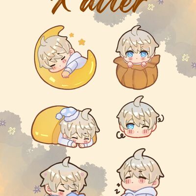 Love and deepspace - stickers set