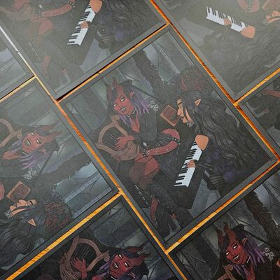 Greenhouse melodies print