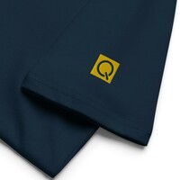 Blue Cotton T-Shirt YQN - Thumbnail 3