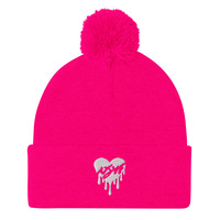 Nyvi Love Unisex Pom-Pom Beanie - Thumbnail 3
