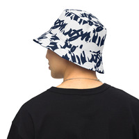 Nyvi Love Blue and White Bucket Hat copy - Thumbnail 2