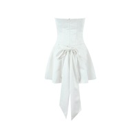 Strapless tube top mini skirt - Thumbnail 1