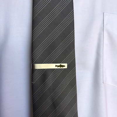 Fly Fishing Tie Bar Fishing Gift Fisherman Tie Clip Rainbow Trout Outdoors Wild Life Gift Perfect Dad Gift Best Friend Gift Grandpa Gift