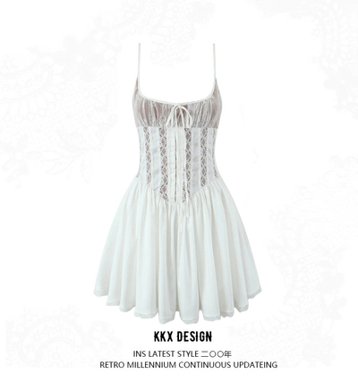 Lace suspender skirt tutu skirt