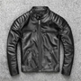  Mens Jacket Brown Real Leather Jacket Brown Leather Jacket 2024-2