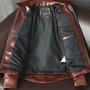 Mens Jacket Brown Real Leather Jacket Brown Leather Jacket 2024-3