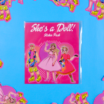 She's a Doll! | Sticker Pack