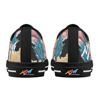Mens Coral Black Sneakers - Thumbnail 6