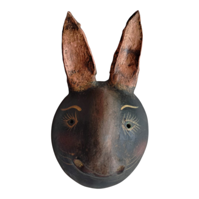 Mexican coconut mask. collectibles. home decoration. wall decoration. interior decoration. mexican mask. mexican craft. mexican folk art.