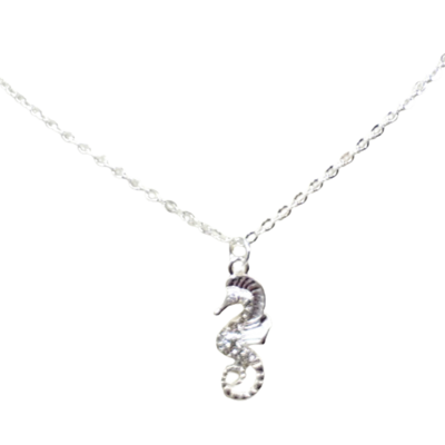 Small seahorse necklace