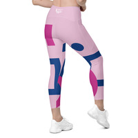 Twilight Abstract Leggings with pockets - Thumbnail 1