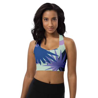 Edgewater longline sports bra