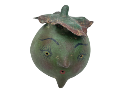 Coconut mask. Collectibles. Home decoration. Wall decoration. Interior decoration. Mexican mask. Mexican craft. Mexican Folk Art.