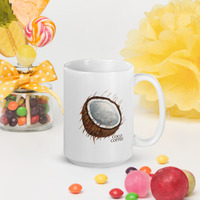 Coco Coffee White glossy mug - Thumbnail 5