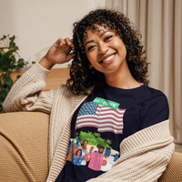 US / Pacific Women's Relaxed T-Shirt - Thumbnail 1