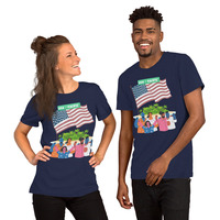 US / Pacific Unisex t-shirt - Thumbnail 2