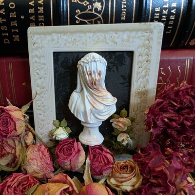 Crying goddess 3d art print 