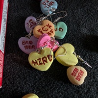 Conversation Heart Earrings  - Thumbnail 3