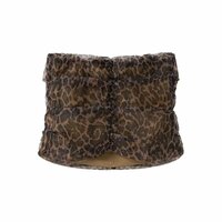Organza animal print tube top - Thumbnail 1