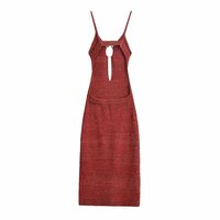 Open knitted suspender dress - Thumbnail 1