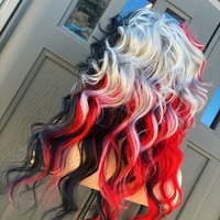 VAMP (red) Shaggy Mullet Style  - Thumbnail 1