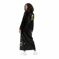 Jelly Fish Hoodie Dress Black - Thumbnail 1