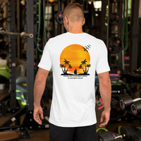 Unisex T-shirt 'Sunset Surf' - Inspiration and Passion - Thumbnail 2
