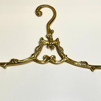Handmade Solid Brass Swivel Clothes Hanger, Antique Vintage Style Wedding Dress Hanger, Bridal Dress Hangers, Wedding Gift, Shop Display - Thumbnail 7