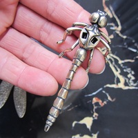 Artistic Brass Dragonfly Statue - Removable Wings, Perfect for Home Decor and Collectors (Buy 1 get 1 free) - Thumbnail 7