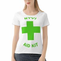 Nyvi AID Green Women's t-shirt - Thumbnail 4