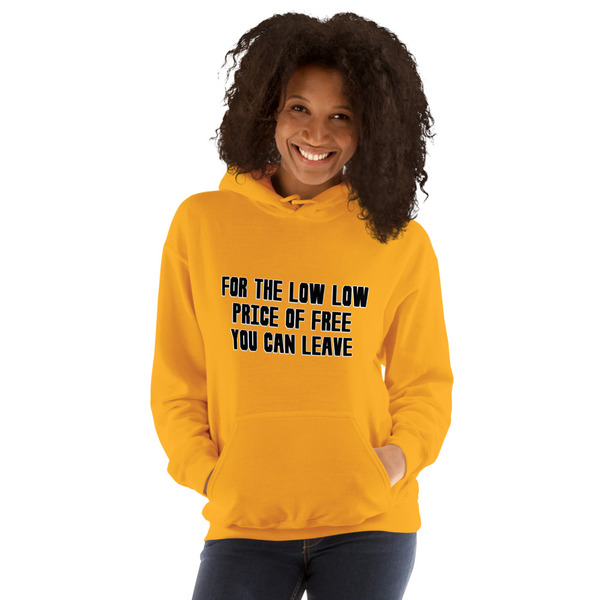Unisex Free To Leave Hoodie