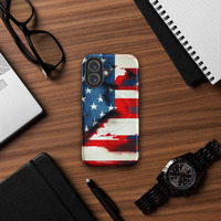 USA Flag Print MagSafe tough case for iPhone - Thumbnail 11