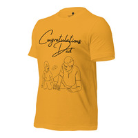 Happy Father's Day! Personalized 'World's Best Dad' T-shirt - Unique and Original Gift - Thumbnail 5