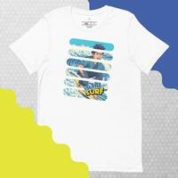 Island Surf Unisex t-shirt - Thumbnail 6