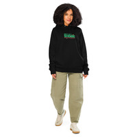 Unisex Organic Side Pocket Hoodie with Front & Back Print - Thumbnail 1