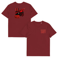 Unisex Organic Cotton T-Shirt | Front Embroidered & Back Printed - Thumbnail 13
