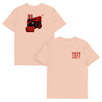 Unisex Organic Cotton T-Shirt | Front Embroidered & Back Printed - Thumbnail 20